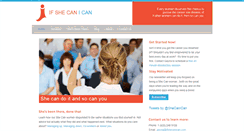 Desktop Screenshot of ifshecanican.com